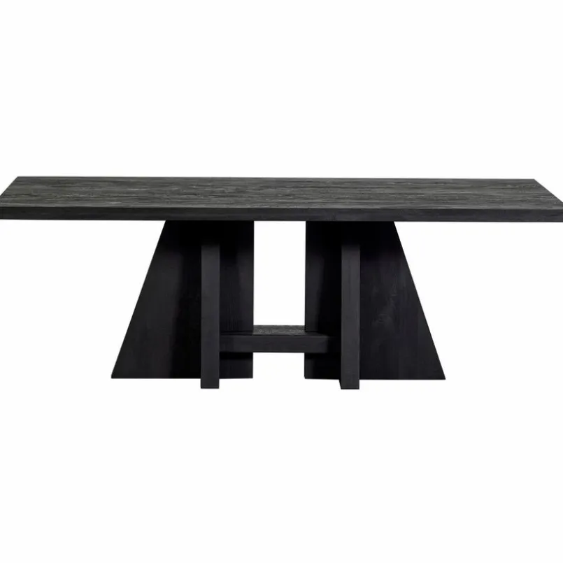 DAHEIM Esstische-Esstisch Kean 220 x 100 cm Schwarz