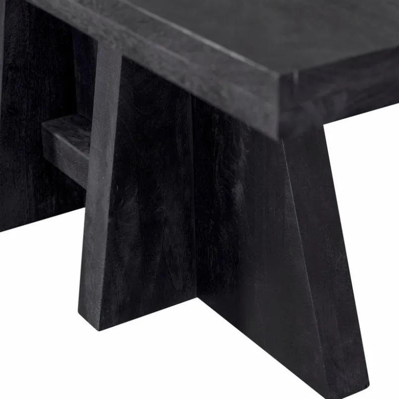 DAHEIM Esstische-Esstisch Kean 220 x 100 cm Schwarz