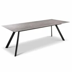 Esstische|Komfort & Wohnen Esstisch Long Beach 240 x 100 cm Schwarz
