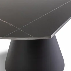 Esstische-Esstisch mit Auszug Natal 90/135 x 135 cm Stone