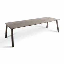 Esstische-Esstisch mit Auszug Alcudia 160 x 100 cm Braun