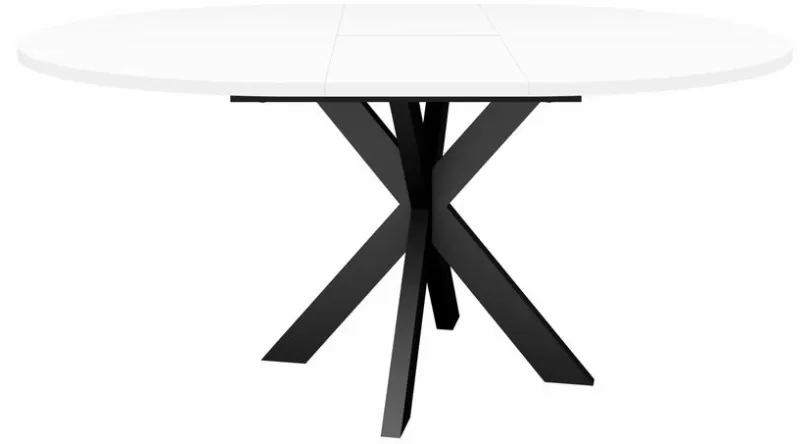 Esstisch mit Auszug Big System Ø 130/ 140 cm<Mäusbacher