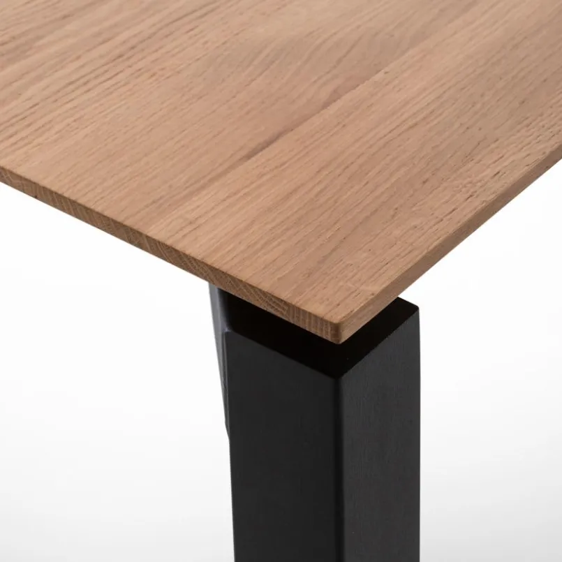 Mobitec Esstische-Esstisch mit Auszug Float T0501 200/300 x 100 cm Wildeiche