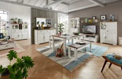 Esstisch mit Auszug Jasmin 160 x 90 cm<Innostyle