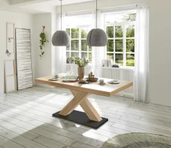 Esstisch mit Auszug Komfort Plus 160/260 x 90 cm<Mäusbacher Outlet
