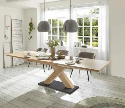 Esstisch mit Auszug Komfort Plus 160/260 x 90 cm<Mäusbacher Outlet