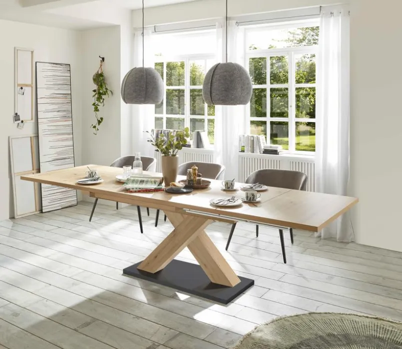 Esstisch mit Auszug Komfort Plus 160/260 x 90 cm<Mäusbacher Outlet