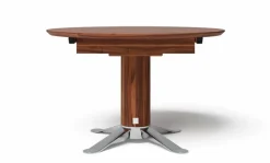JOOP! Esstische-Esstisch mit Auszug Lounge (8125) Ø 120/165 cm Nuss