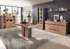 Innostyle Esstische-Esstisch mit Auszug Memphis 160/210 x 90 cm Artisan-Eiche