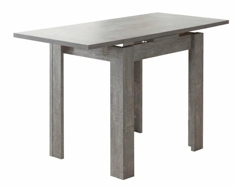 Mäusbacher Esstische-Esstisch mit Auszug Monaco 80/136 x 60 cm Betonoptik