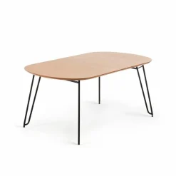 Kave Home Esstische-Esstisch mit Auszug Novaks 170/320 x 100 cm Eiche