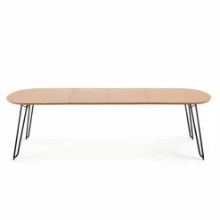 Kave Home Esstische-Esstisch mit Auszug Novaks 170/320 x 100 cm Eiche