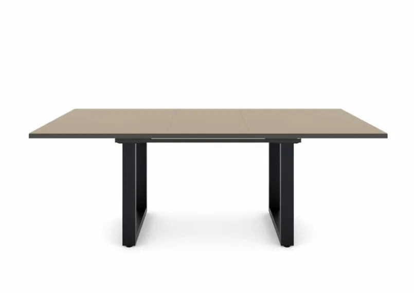 Esstische|set one by Musterring Esstisch mit Auszug Reno 160/210 x 90 cm Taupe