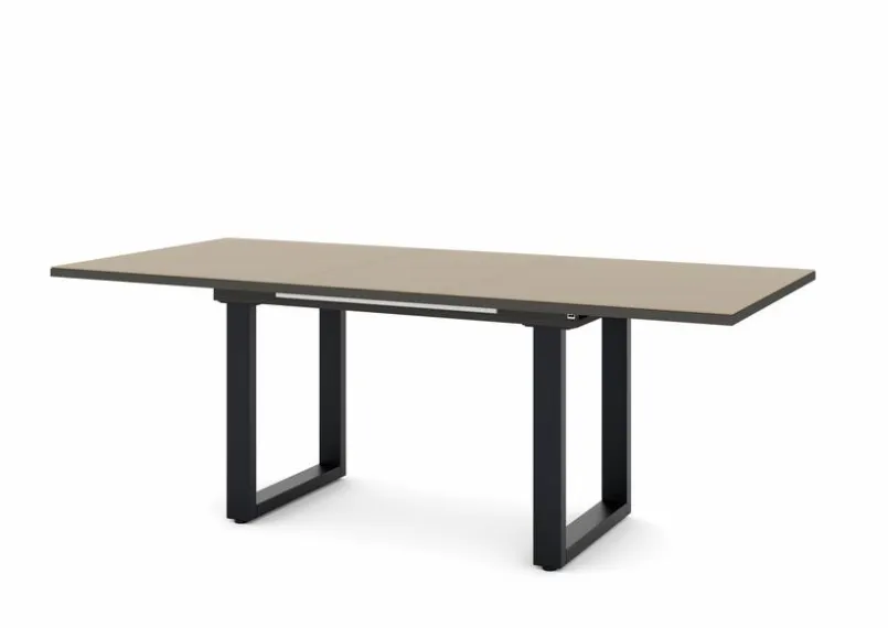 Esstische|set one by Musterring Esstisch mit Auszug Reno 160/210 x 90 cm Taupe