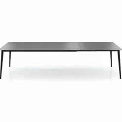 Esstische|Mobitec Esstisch mit Auszug Terra 200/300 x 100 cm Schwarz