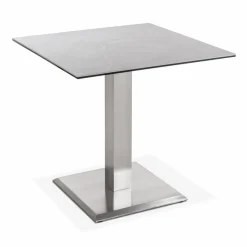 BOOOM Esstische-Esstisch Modica 80 x 80 cm Grau