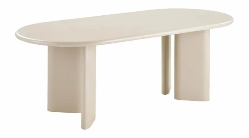 Esstische-Esstisch Nagano 220 x 100 cm Sand