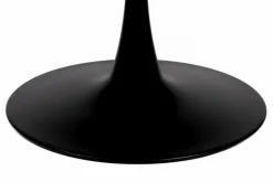 Esstische|White Label Esstisch Raku Ø 110 cm Schwarz