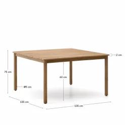 Esstisch Sori 135 x 135 cm<Kave Home Outlet