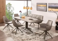 bert plantagie Esstische-Esstisch Table Talk 200 x 100 cm Anthrazit