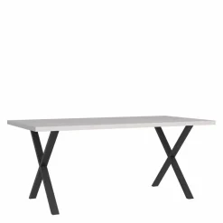 FORTE Esstische-Esstisch Tables 140 x 90 cm Weiß / Matt