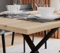 FORTE Esstische-Esstisch Tables 180 x 90 cm Eiche Artisan