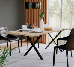 FORTE Esstische-Esstisch Tables 180 x 90 cm Eiche Artisan