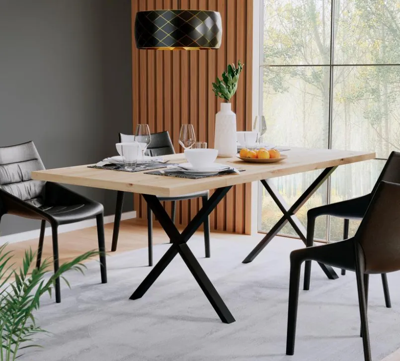 FORTE Esstische-Esstisch Tables 180 x 90 cm Eiche Artisan