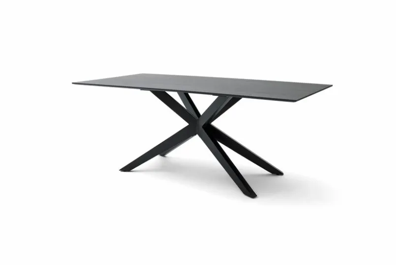 Musterring Esstische-Esstisch Tiama 180 x 100 cm Schwarz