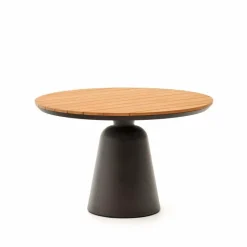 Kave Home Gartentische|Esstische-Esstisch Tudons 120 cm Teak