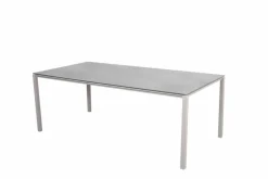 Gartentische|Cane-line Esstischgestell Pure Koll 200 x 100 cm Sand