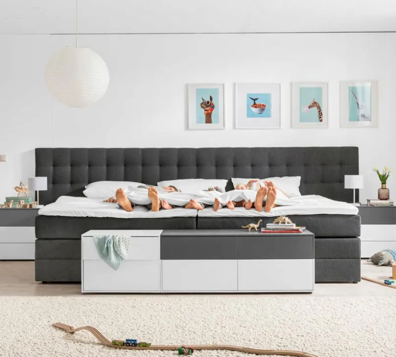 Familienbett Lund 240 x 200 cm<Ergodream Clearance