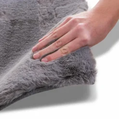Felle & Fellteppiche| Fellteppich Imitat Cuddly Fur 140x190 cm Grau
