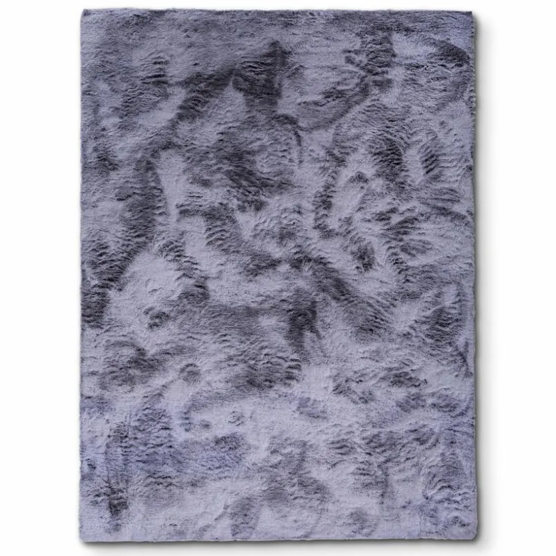Felle & Fellteppiche-Fellteppich Imitat Melange 160 x 230 cm Grau