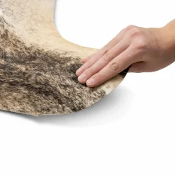 Felle & Fellteppiche-Fellteppich 150 x 230 cm Schwarz / Braun