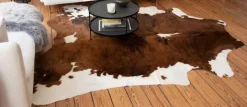 Felle & Fellteppiche-Fellteppich 150 x 230 cm Schwarz / Braun