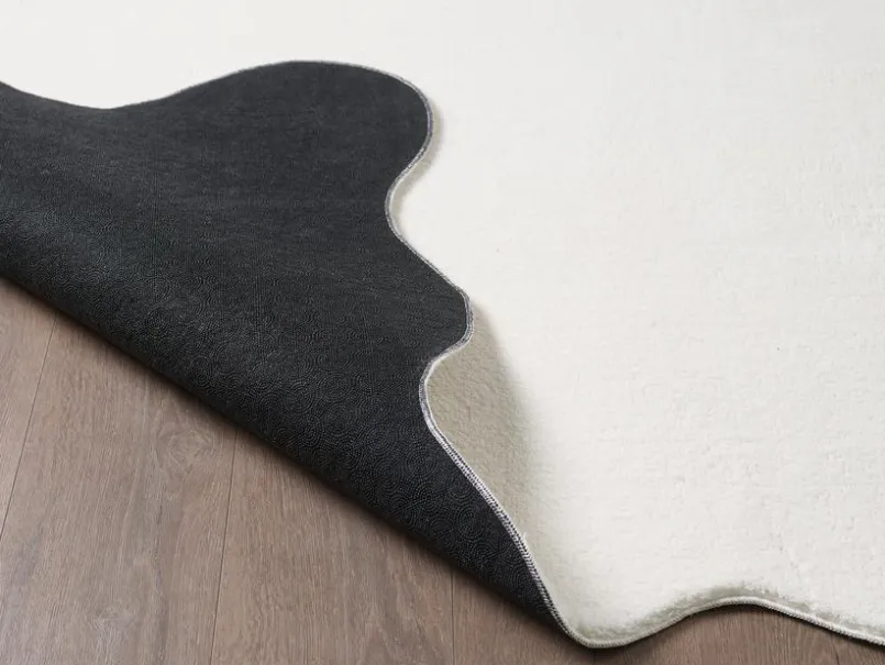 Felle & Fellteppiche-Fellteppich Lore Shape 120 x 160 cm Cream