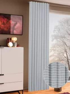 Vorhänge & Gardinen|Collection Noblesse Fertiggardine Orion 135 x 245 cm Anthrazit