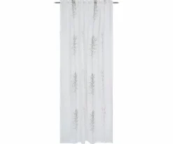 Gözze Vorhänge & Gardinen-Fertiggardine Scoletta 140 x 245 cm Silber