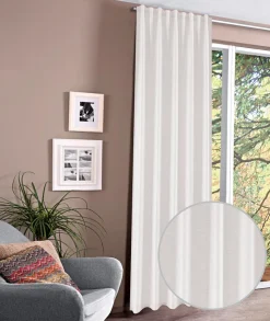 Fürstenhof Vorhänge & Gardinen-Fertiggardine Alexia 135 x 245 cm Creme