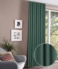 Fürstenhof Vorhänge & Gardinen-Fertiggardine Isabella 135 x 245 cm Grün