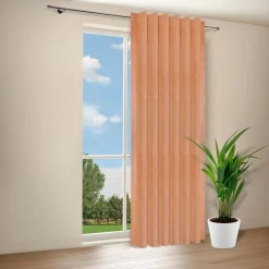 Vorhänge & Gardinen|Gerster Collection Fertiggardine Samt 135 x 300 cm Beige