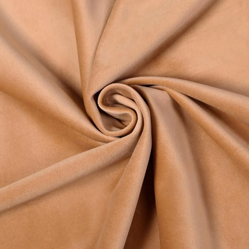 Vorhänge & Gardinen|Gerster Collection Fertiggardine Samt 135 x 300 cm Beige
