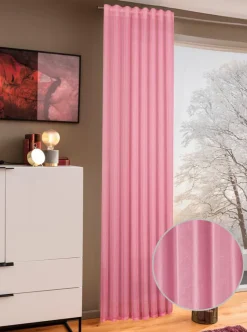 Collection Noblesse Vorhänge & Gardinen-Fertiggardine Till 135 x 245 cm Rose
