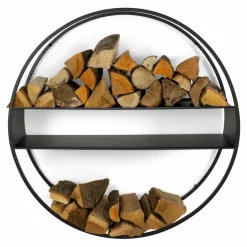 Regale|Regale|Spinder Design Feuerholzsammler Timber Schwarz
