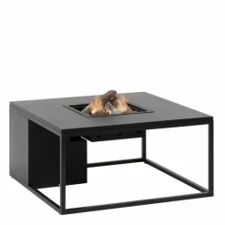 Cosi Feuertische|Loungetische-Feuertisch loft 100 x 100 cm Schwarz