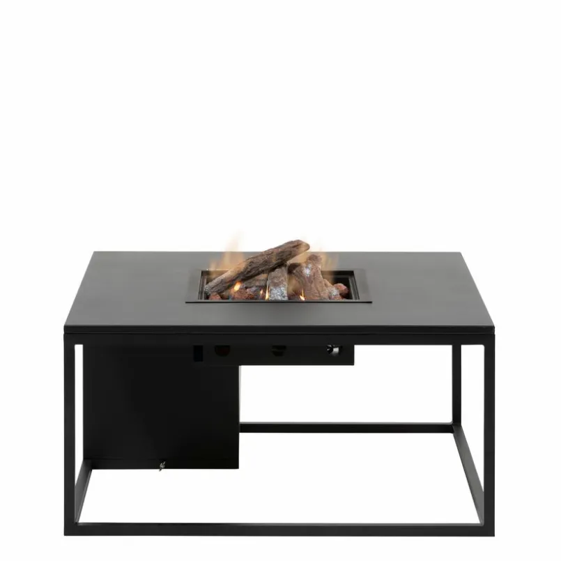 Cosi Feuertische|Loungetische-Feuertisch loft 100 x 100 cm Schwarz