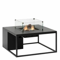 Cosi Feuertische|Loungetische-Feuertisch loft 100 x 100 cm Schwarz