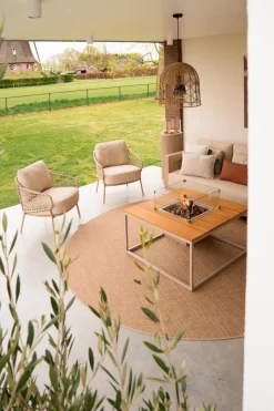 Feuertische|Loungetische|Cosi Feuertisch loft 100 x 100 cm Beige