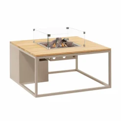 Feuertische|Loungetische|Cosi Feuertisch loft 100 x 100 cm Beige